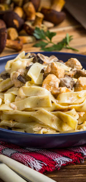 Android Pasta Background — iPhone 16 Wallpaper