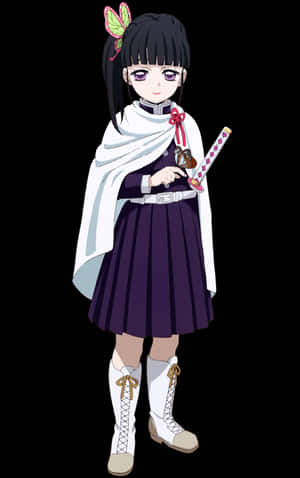 Demon Slayer Kanao — Tecno Megapad SE Wallpaper