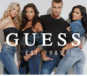 Wallpaper ng Denim Guess Overall Outfits