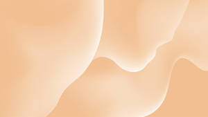 Cream Aesthetic Abstract Desktop