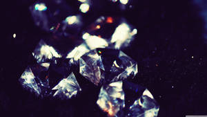 Diamante vintage aesthetic macro wallpaper — Studio Display Wallpaper