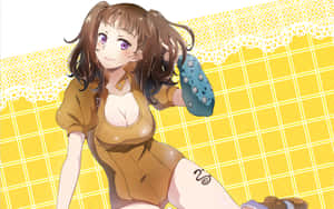 Si Diane ang Serpent Sin of Envy sa isang matinding sandali — Steam Deck OLED Wallpaper