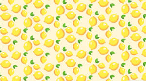 Dilawang Aesthetic Lemon Collage Para sa Computer