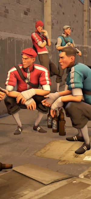 Iphone Xs Team Fortress 2 Background — iPhone 11 Pro Wallpaper