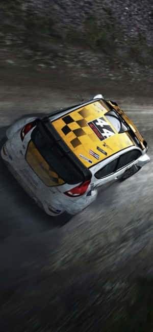 Iphone Xs Dirt Rally Background — iPhone 15 Pro Wallpaper