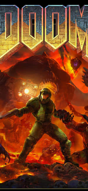 Iphone Xs Doom Background — Galaxy S25 Edge Wallpaper