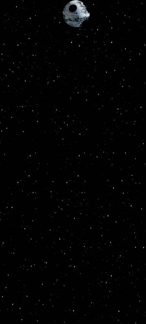 Dot Notch Star Wars Death Star — 1080x2400 Wallpaper