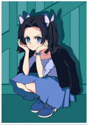 Downcast Look Of Aoi Kanzaki wallpaper — Kawaii Anime Wallpaper