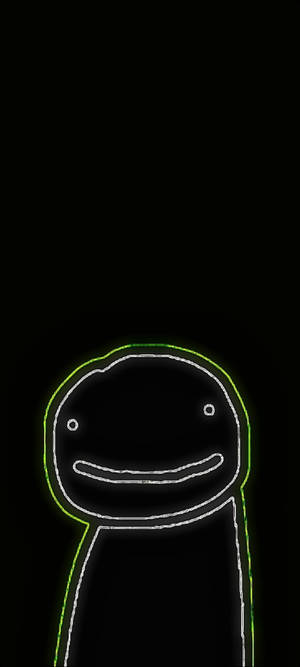 Dream SMP glow dark avatar wallpaper