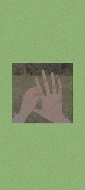 Green Anime Aesthetic — Pixel 10 Wallpaper
