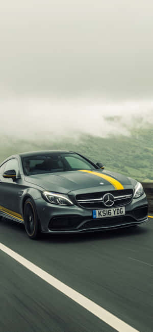 Iphone X Mercedes Background — iPhone 13 Pro Max Wallpaper