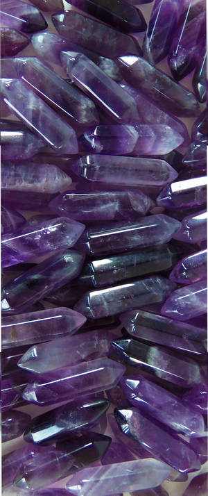 Dalawang-Tulis na Amatista Rod Wallpaper — Motorola Razr Wallpaper