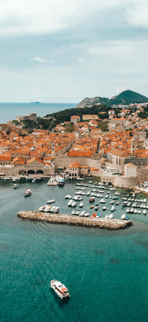 Dubrovnik Ancient Seaport — iPhone 16e Wallpaper