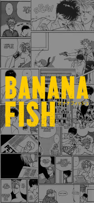 Banana Fish background — iPhone 14 Pro Wallpaper