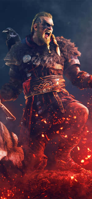 Iphone Xs Max Assassin's Creed Valhalla Background — iPhone 16 Pro Wallpaper