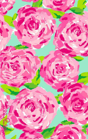 Lilly Pulitzer Background — Honor Pad X8b Wallpaper