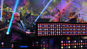 Elton John Polka Dots Piano wallpaper — Pro Display XDR Wallpaper
