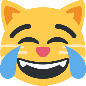 Emoji ng Pusa na Tumatawa — Nyan cat Wallpaper