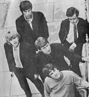 English Rock Band Yardbirds Top View — Vivo X Fold Wallpaper