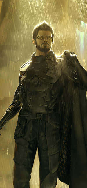 Android Deus Ex Mankind Divided Background — iPhone 16e Wallpaper