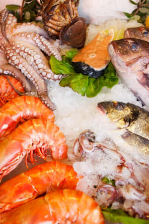 Magsaya ng Isang Preskong Seafood Dish — Huawei MatePad 11.5 (2026) Wallpaper