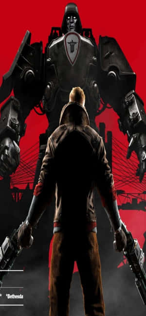 Iphone Xs Wolfenstein Ii Background — iPhone 14 Pro Max Wallpaper