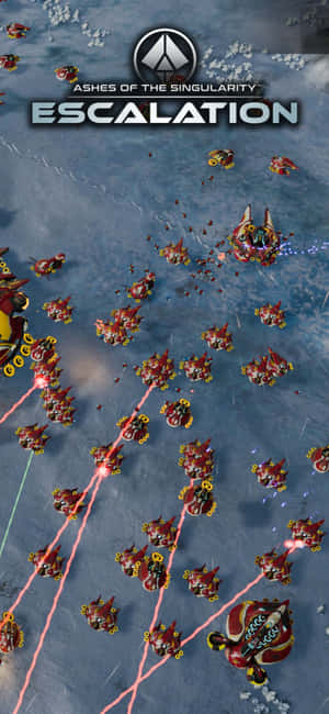 Iphone X Ashes Of The Singularity Escalation Background — iPhone 17e Wallpaper