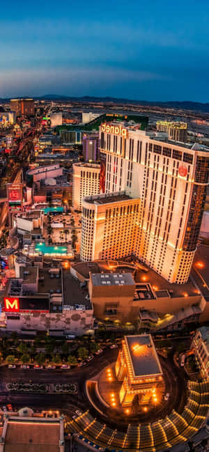 Las Vegas Phone — iPhone 16 Pro Wallpaper