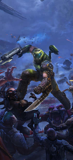 Doom Eternal Iphone — iPhone Air Wallpaper