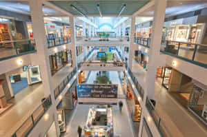 Mall Background — MacBook Air M4 Wallpaper