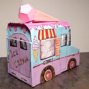 Ice Cream Truck Pictures — iPad 9th Generation Wallpaper
