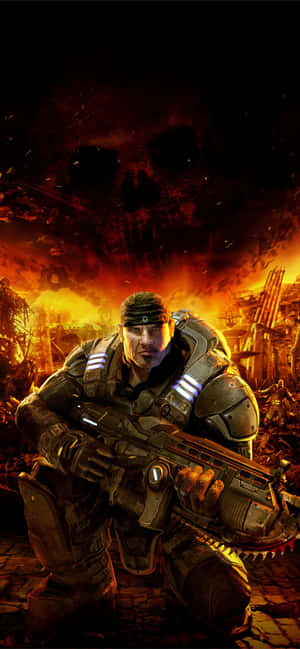 Background ng Iphone Xs Gears Of War 5 — iPhone 11 Pro Max Wallpaper