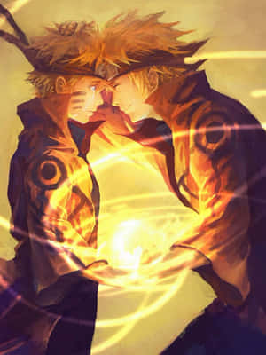 Epikong Naruto at Kurama Dynamic Duo — Naruto phone GIF Wallpaper