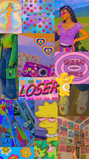 Estetika Indie Kid na Tema Lila — Indie kid aesthetic Wallpaper