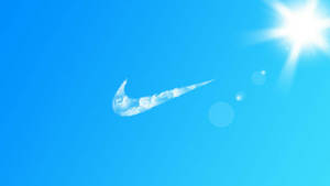 1920x1080 Asul na Nike wallpaper