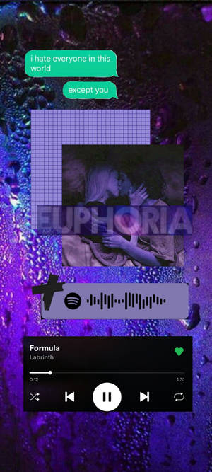 Euphoria On Spotify wallpaper — 1080x2400 Wallpaper