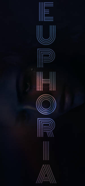 Euphoria vertical logo wallpaper — Pixel 10 Pro Wallpaper