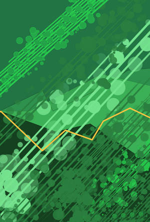 Excel Yellow Line Graph — Huawei MatePad Edge Wallpaper