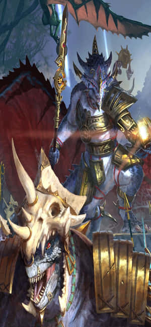 Iphone X Total War Warhammer Background — Galaxy S25 Ultra Wallpaper