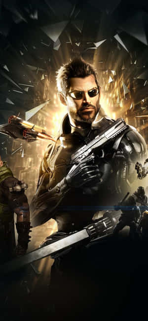 Android Deus Ex Mankind Divided Background — Pixel 8 Wallpaper