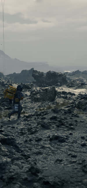 Iphone Xs Max Death Stranding Background — iPhone 13 Pro Wallpaper