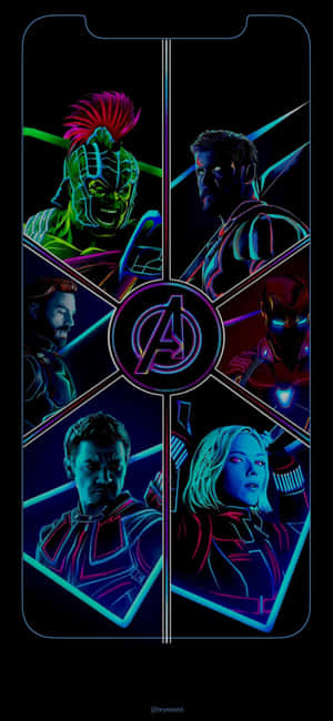Iphone Xs Marvel's Avengers Background — iPhone 16 Pro Max Wallpaper