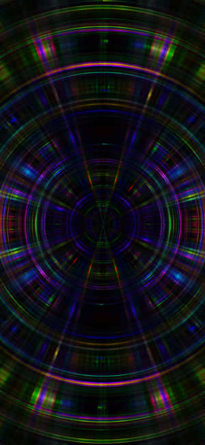 Dark Psychedelic — iPhone 16e Wallpaper