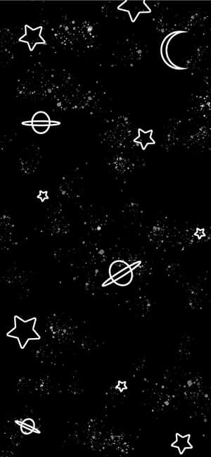 Cute Space — iPhone 12 mini Wallpaper