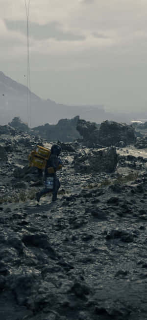 Iphone X Death Stranding Background — iPhone 18 Wallpaper