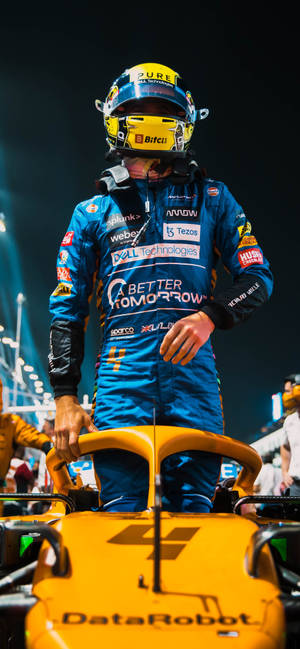 F1 iPhone Norris 2021 Saudi Arabian GP — Galaxy Note Wallpaper