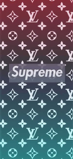 Blue Supreme — iPhone 12 Pro Max Wallpaper