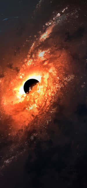 Galaxy Space Background — iPhone 16 Wallpaper