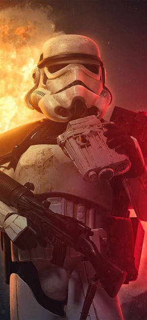 Fiery Star Wars IPhone 6 Plus — Pixel 11 Pro Wallpaper