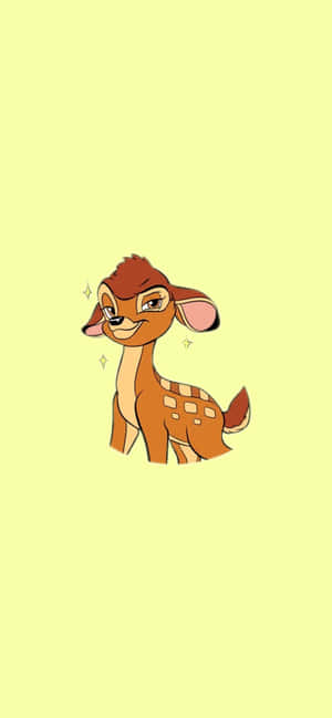 Bambi background — iPhone 15 Plus Wallpaper